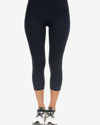 WOMEN'S COMPRESSION CAPRI LEGGINGS (6203)
