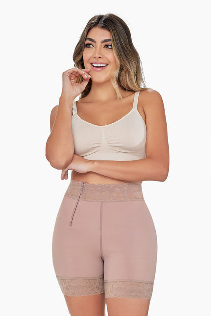 CURVEEZ BBL Effect Easy Sculpt Hi-Cut Shorts