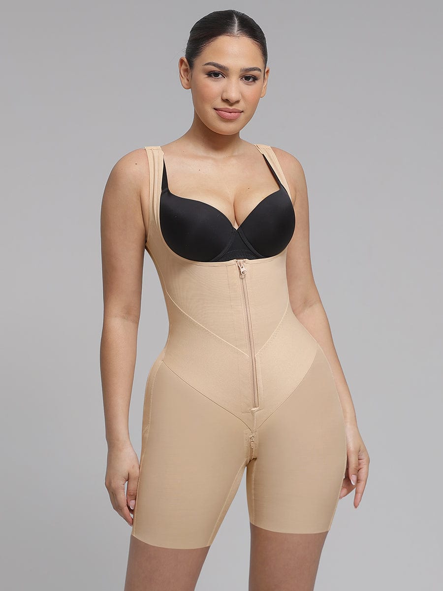 U-Shaped Bust Support Post-Surgery Full-Body Shapewear