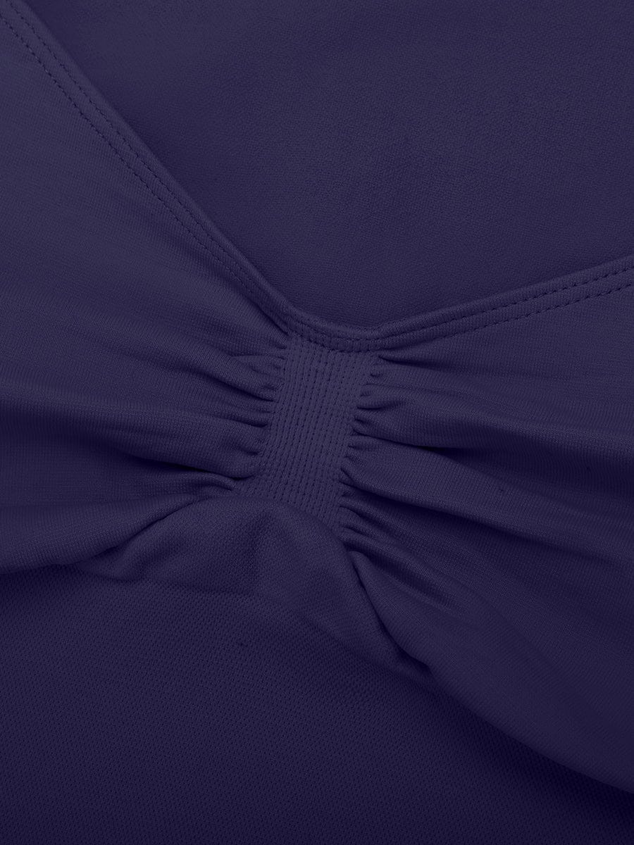 Seamless Diamond-Neck Bust Support Shaping Top