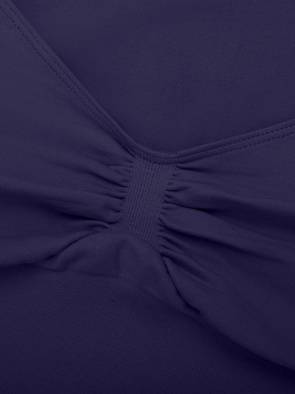 Seamless Diamond-Neck Bust Support Shaping Top