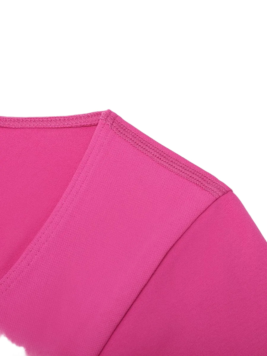 Seamless Diamond Neck Bust Support Waist and Tummy Control Shaping Top