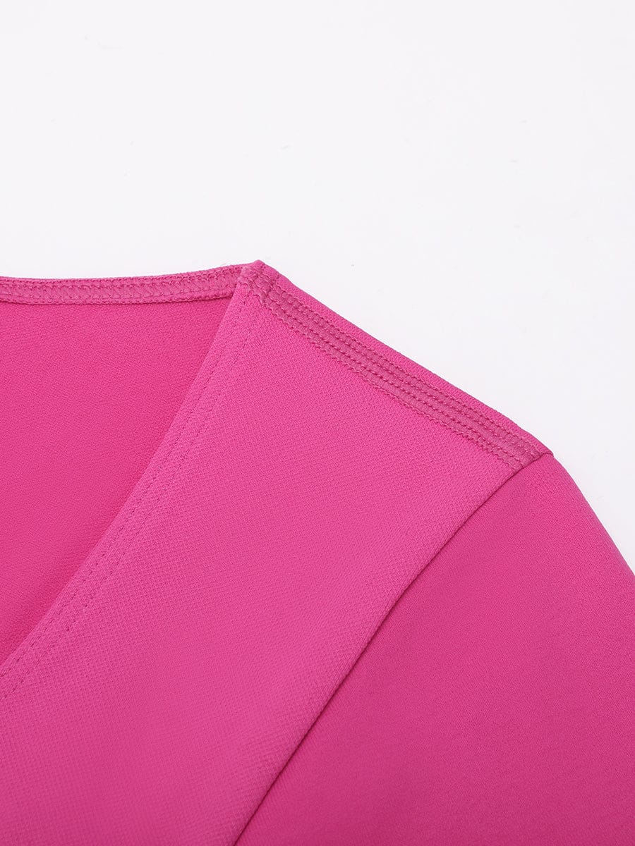 Seamless Diamond-Neck Bust Support Shaping Top