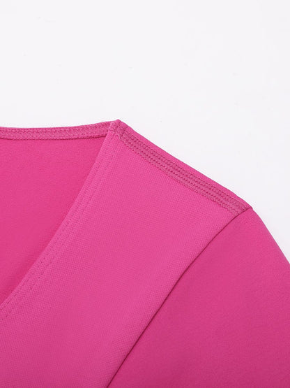 Seamless Diamond-Neck Bust Support Shaping Top