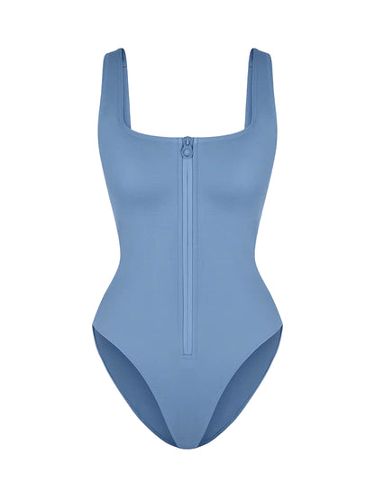 Tummy-Control One-Piece Swimsuit