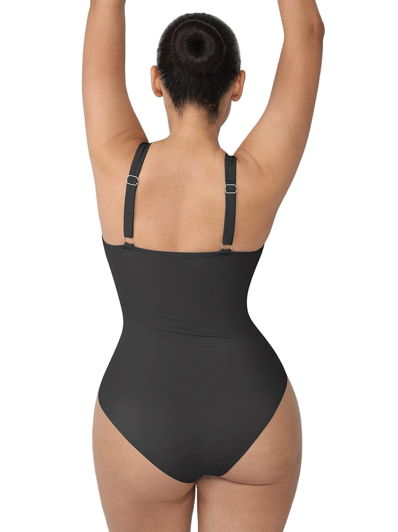 Tummy-Control One-Piece Swimsuit