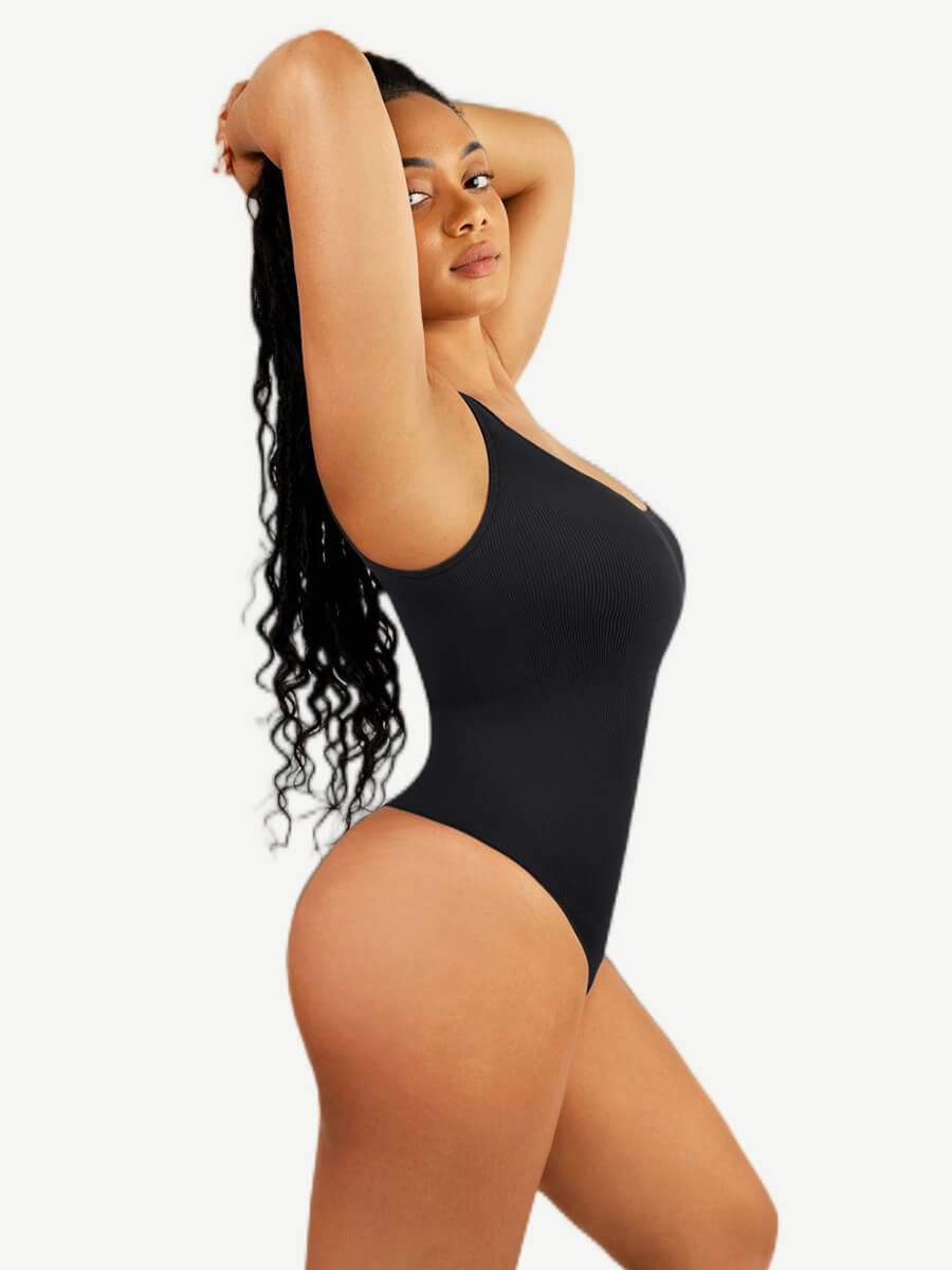 Women Seamless Outerwear Bodysuit