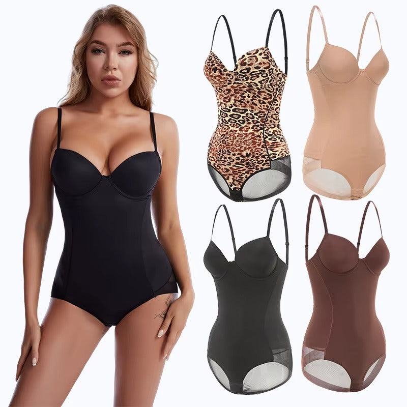 Silky Stretch Body Shaper Solid Color