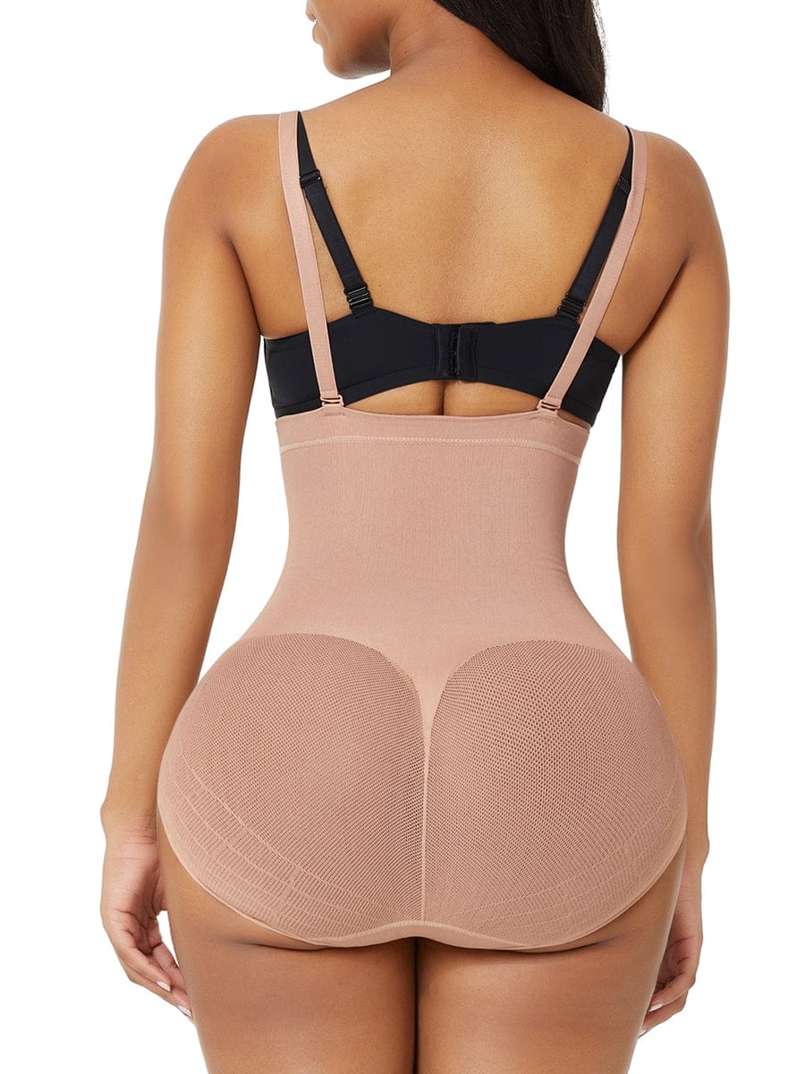 Women Plus Size Seamless Shapewear Bodysuit Anti-Slip Stretchy
