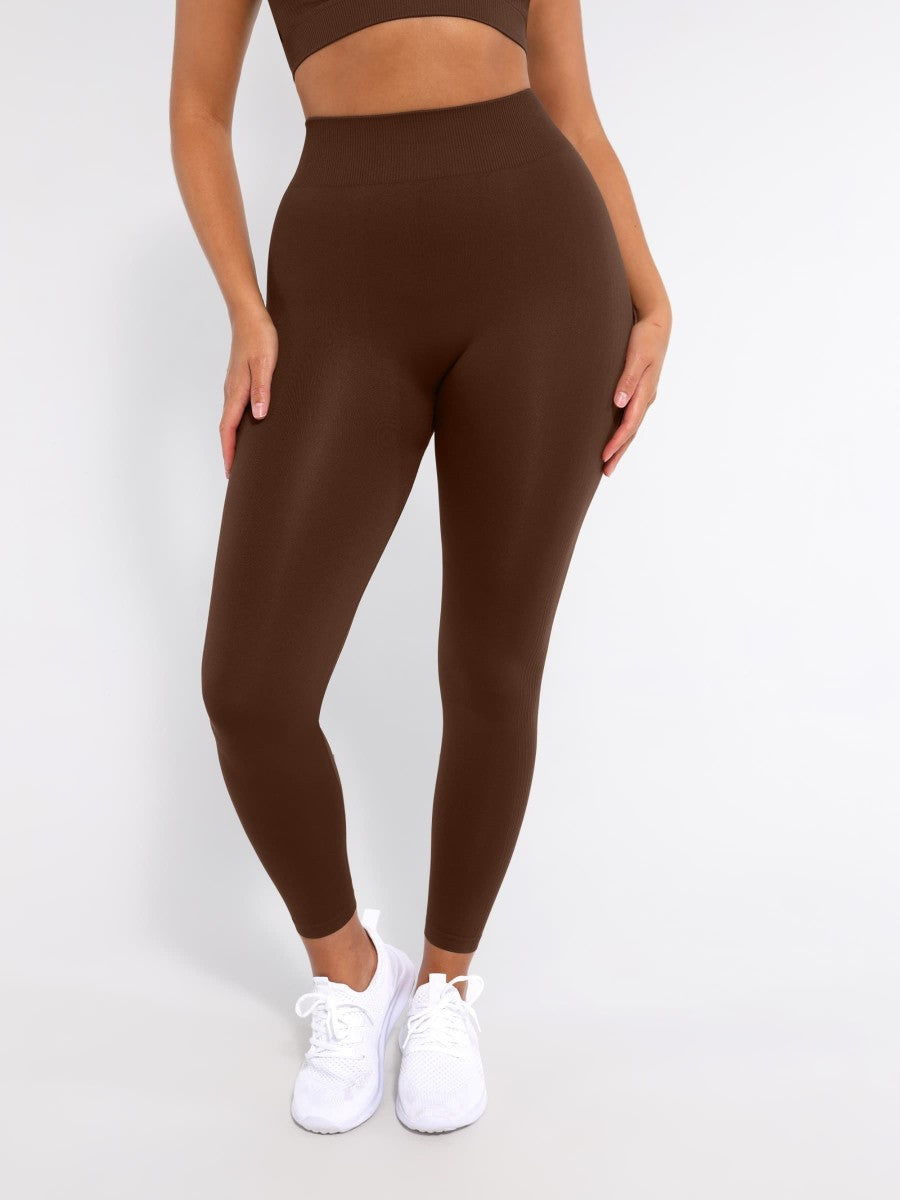Seamless Waist-Slimming & Leg Contouring Shaping Tights