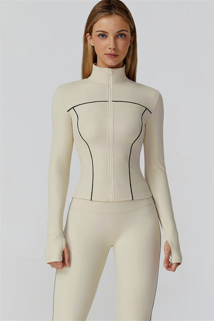 The Venus Zip Top Leggings 2-Piece Set