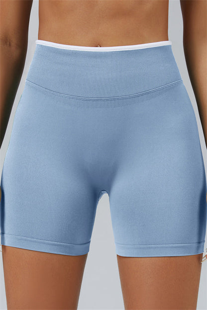 The Elevate Long Sleeve Crop top Shorts 2-Piece Set