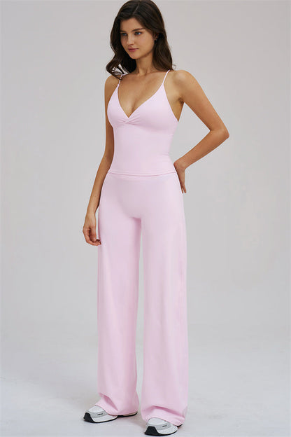 The Mosaic Tank Top Straight Leg Pants 2-Piece Set