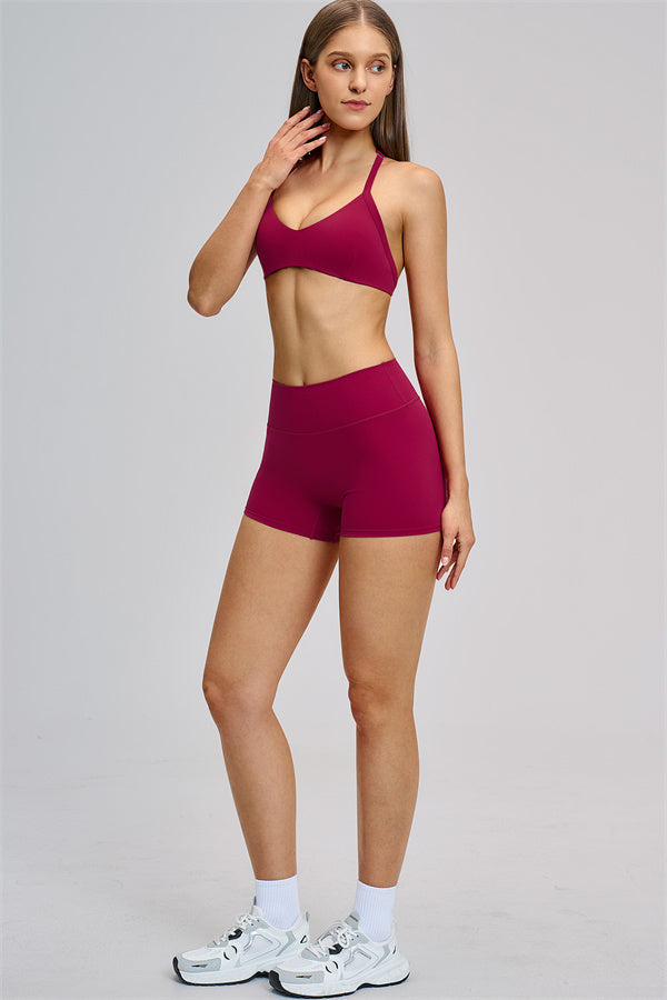 The Zestful Sports Bra Shorts 2-Piece Set