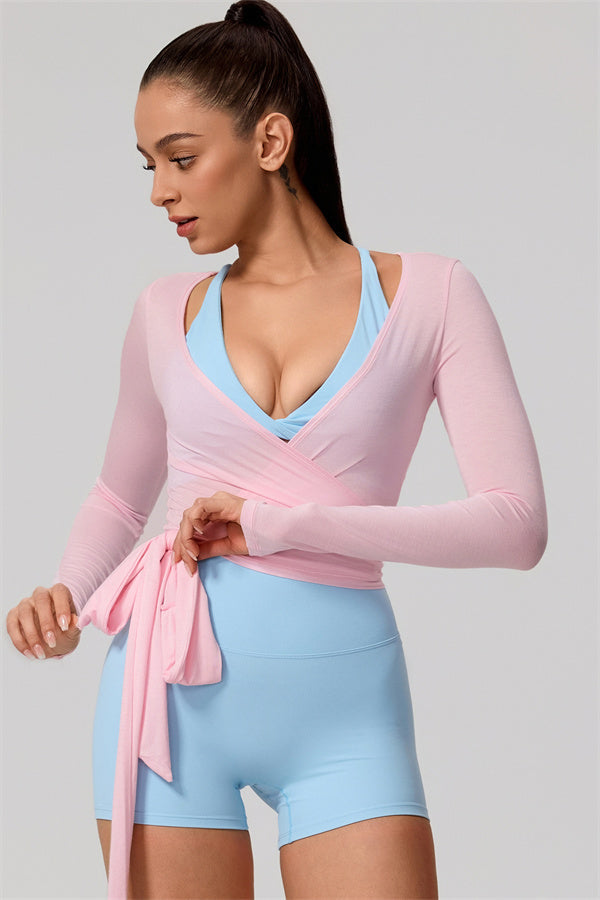 The Lively Long Sleeve Crop Top