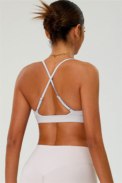 The Ember Sports Bra Crop Top Shorts 3-Piece Set