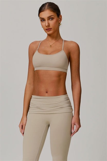 The Juno Star Sports Bra Flared Leggings 2-Piece Set