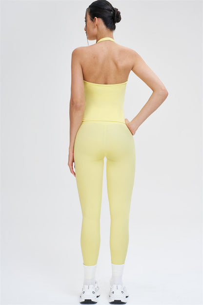 The Stride Crop Top Isabella Leggings 2-Piece Set