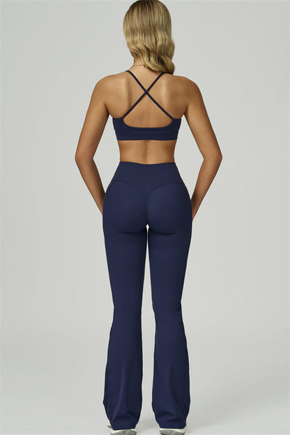The Flourish Sports Bra Flared Leggings 2-Piece Set