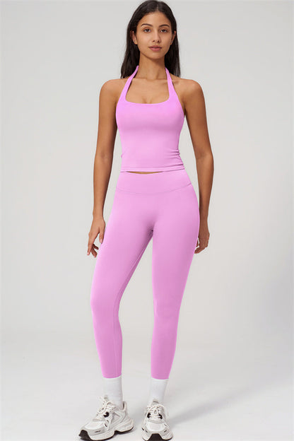 The Empower Halter Crop Top