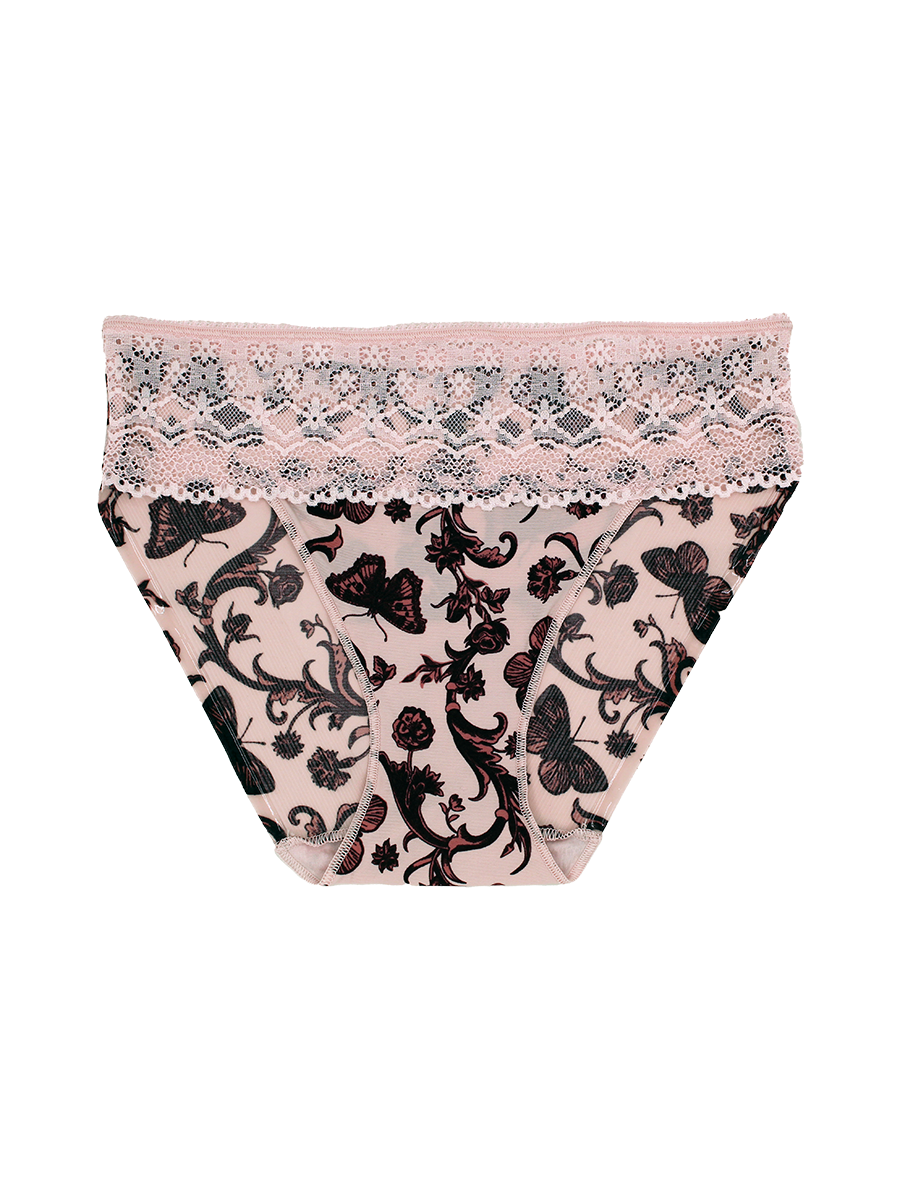 Lace Trim Hipster