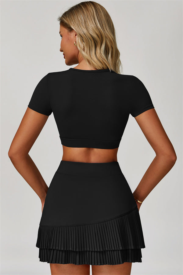 The Lavish Cut-out Crop Top