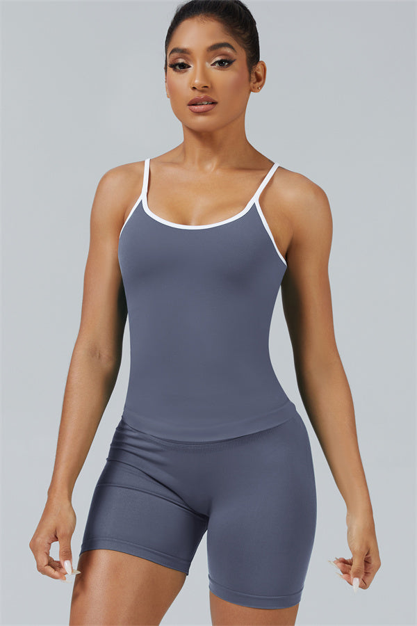 The Elevate New Crop Top Shorts 2-Piece Set
