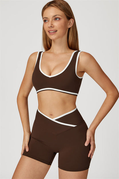 The Stamina Sports Bra Shorts 2-Piece Set