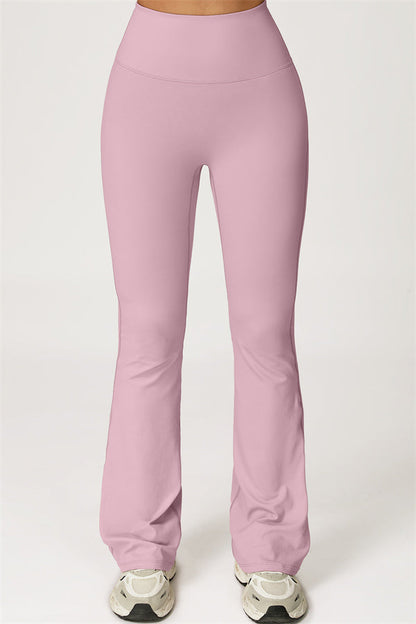 The Lily Belle Crop Top Flared Leggings 2-Piece Set