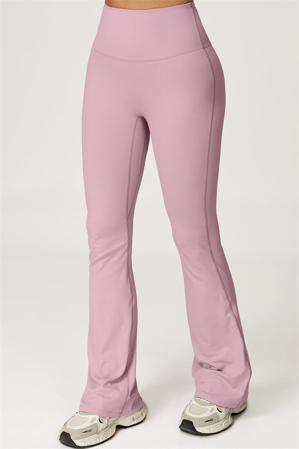 The Lily Belle Crop Top Flared Leggings 2-Piece Set