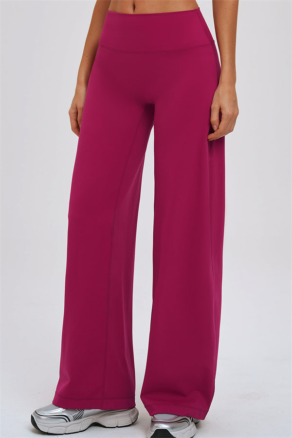 The Stride Crop Top Straight Leg Pants 2-Piece Set