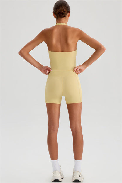 The Glee Halter Tank Top Shorts 2-Piece Set