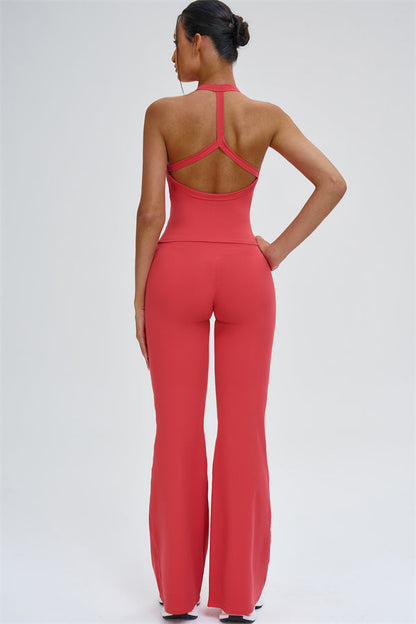 The Slate Y-Back Top