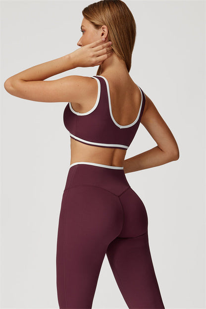 The Stamina Sports Bra Flared Leggings 2-Piece Set
