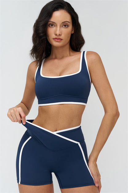 The Crave Sports Bra Shorts 2-Piece Set