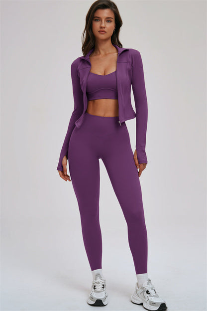 The Kinetic Cross Back Sports Bra