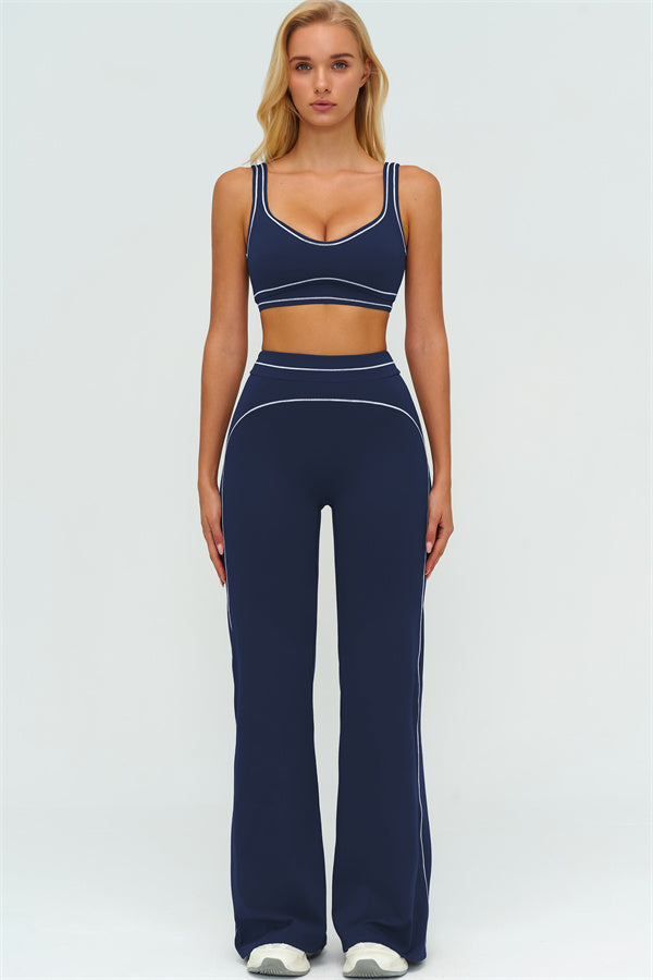 The Amara Sports Bra Flared Leggings 2-Piece Set