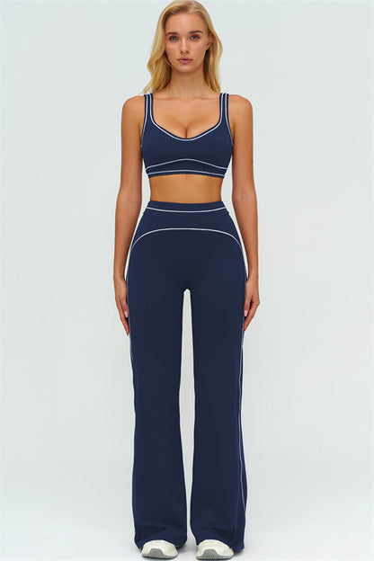 The Amara Sports Bra Flared Leggings 2-Piece Set