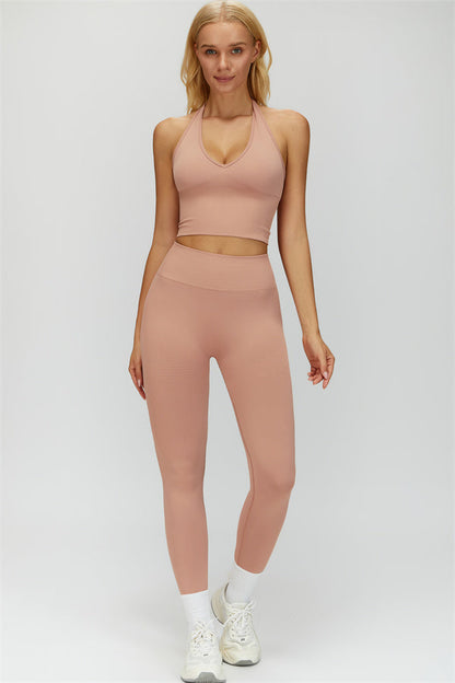 The Delight Jacket Sports Bra Leggings 3-Piece Set