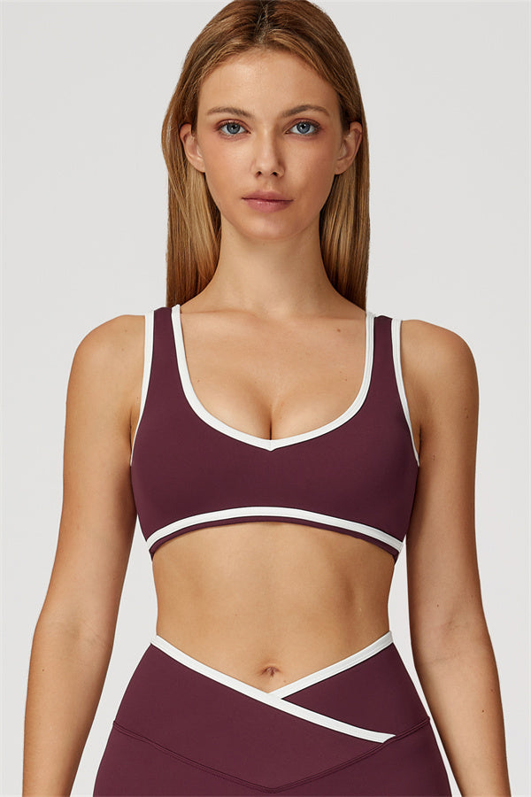 The Stamina Sports Bra Shorts 2-Piece Set
