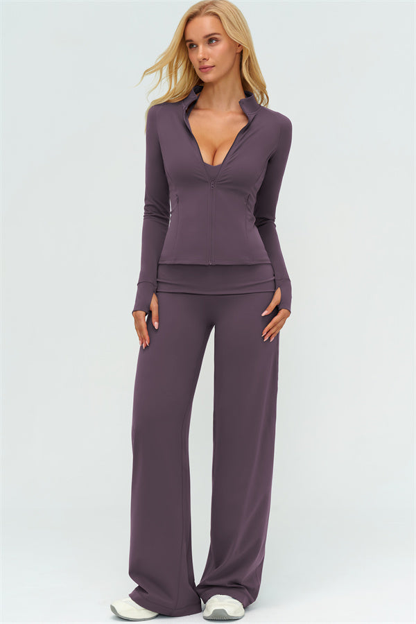 The Radiance Pure Zip Jacket
