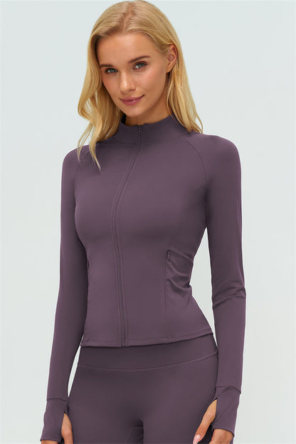 The Radiance Pure Zip Jacket