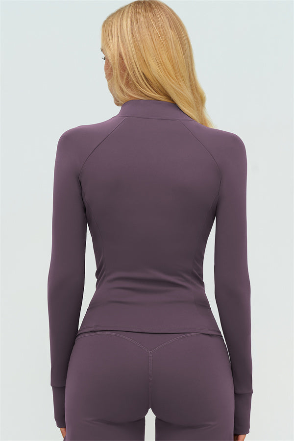 The Twirl Zip Jacket Straight Leg Pants 2-Piece Set