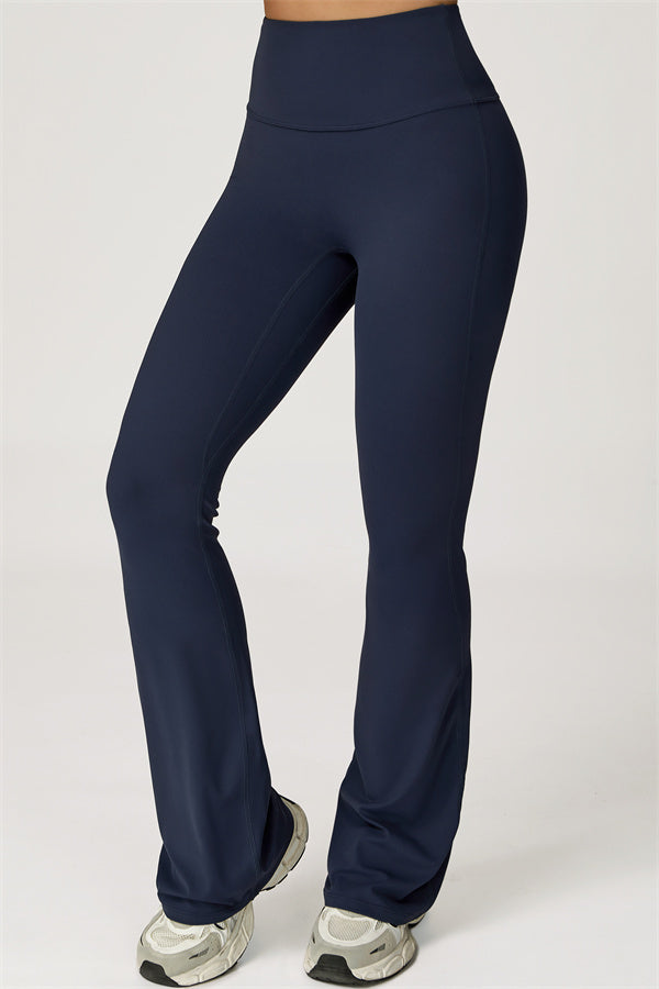 The Lily Belle Crop Top Flared Leggings 2-Piece Set
