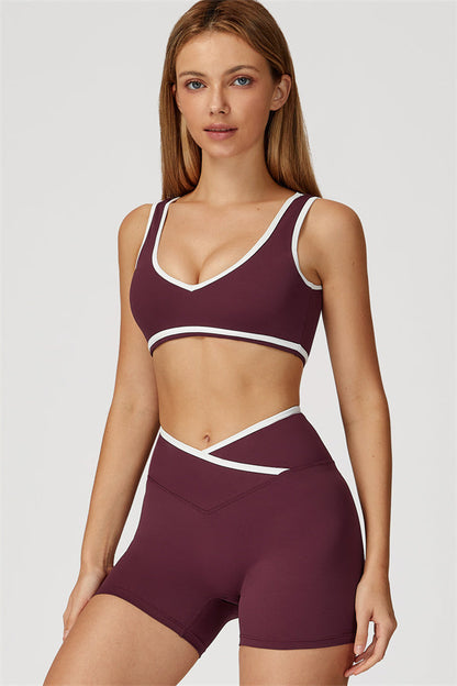 The Stamina Sports Bra Shorts 2-Piece Set