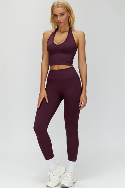 The Delight Halter Top Leggings 2-Piece Set