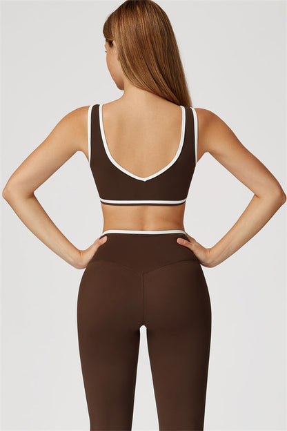 The Stamina Sports Bra Flared Leggings 2-Piece Set