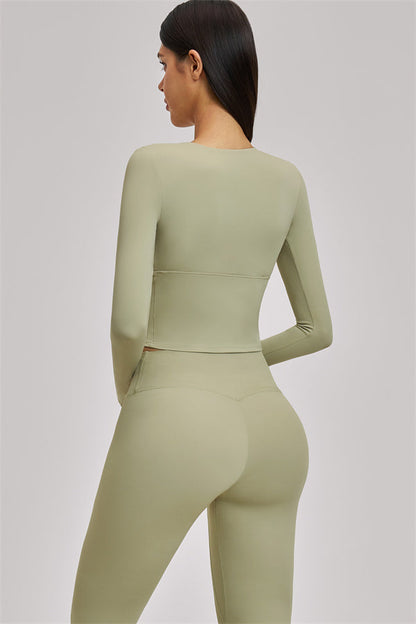 The Swoon Long Sleeve Crop top