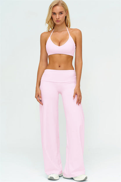The Twirl Sports Bra Straight Leg Pants 2-Piece Set