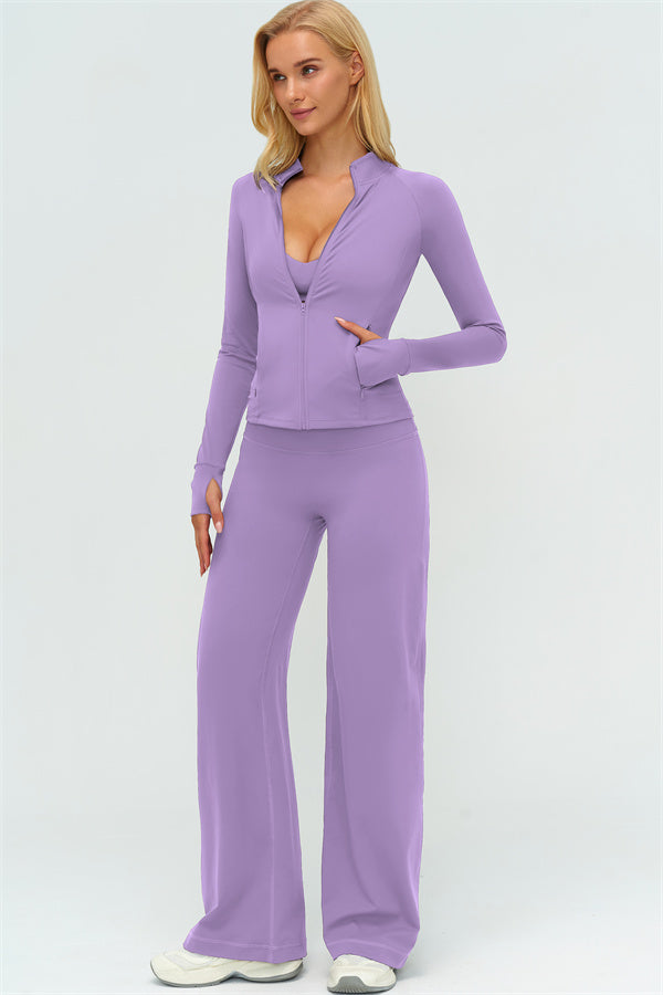 The Radiance Pure Zip Jacket